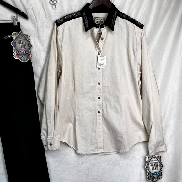 Vintage Wrangler Silverlake Outfit Jeans and Shirt New Deadstock Western Rodeo - Picture 2 of 16